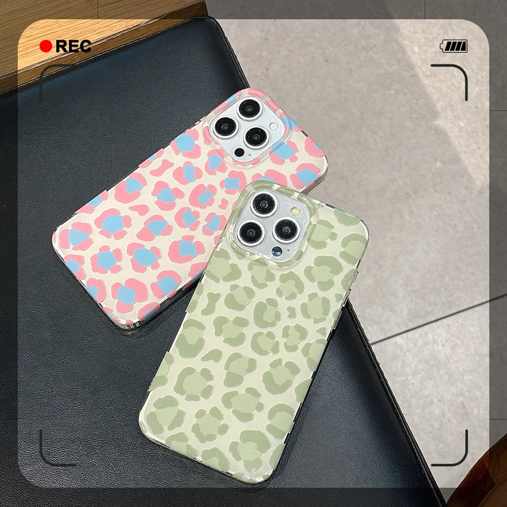 Pastel Leopard Case