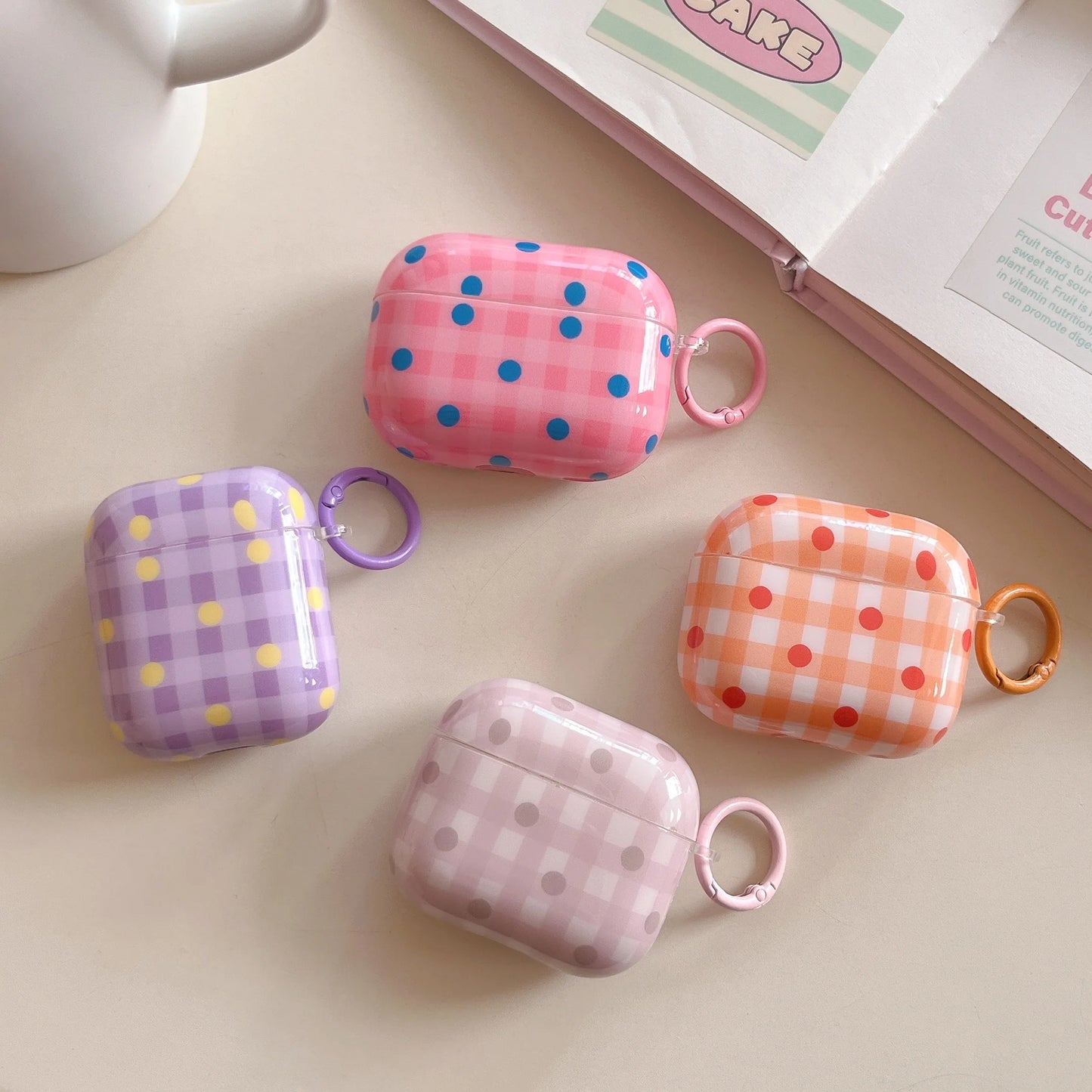 Pastel Dot AirPods Case