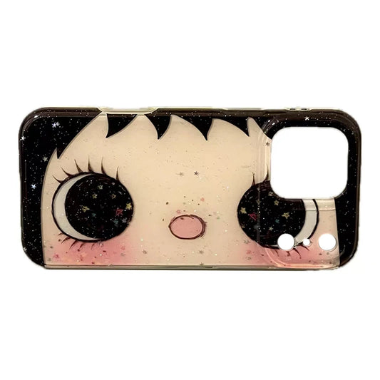 Kawaii Cat Face Case For iPhone 17 16 15 14 13 Pro Max