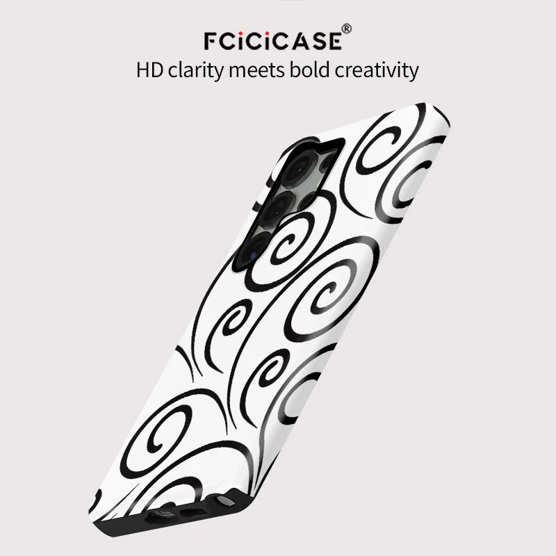 Samsung Galaxy Minimal Spiral Line Case