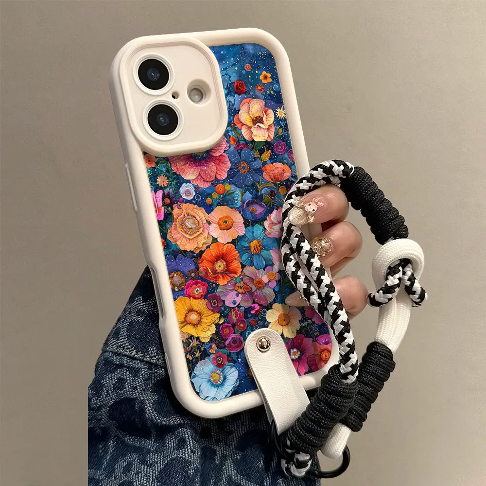 Vintage Flower Cover For Samsung