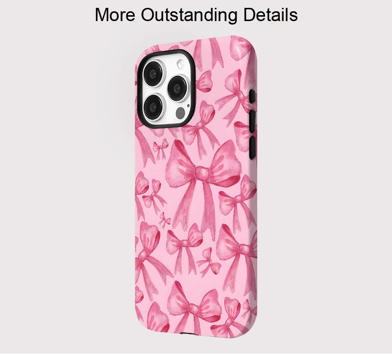 IPHONE Pink Floral Overlay Case