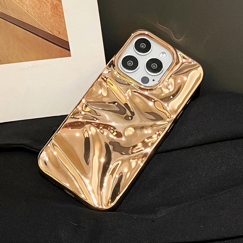 Liquid Gold Mirror Case
