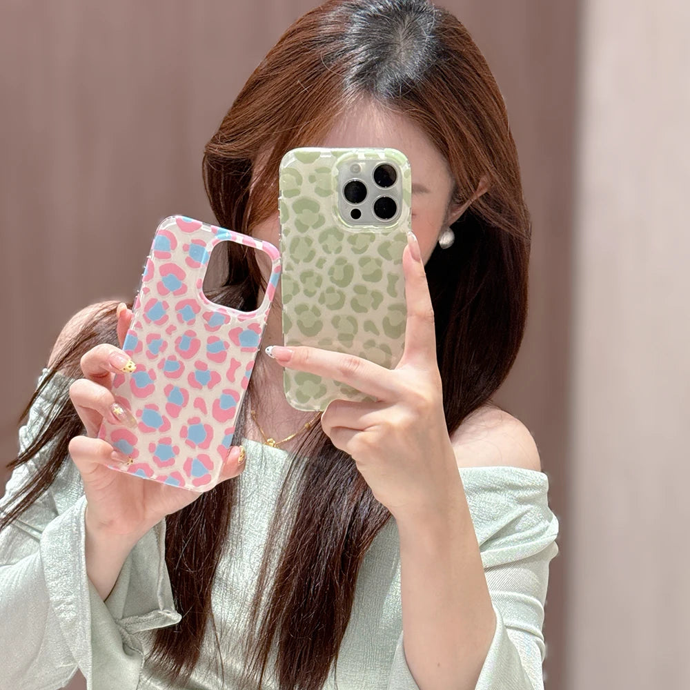 Pastel Leopard Case