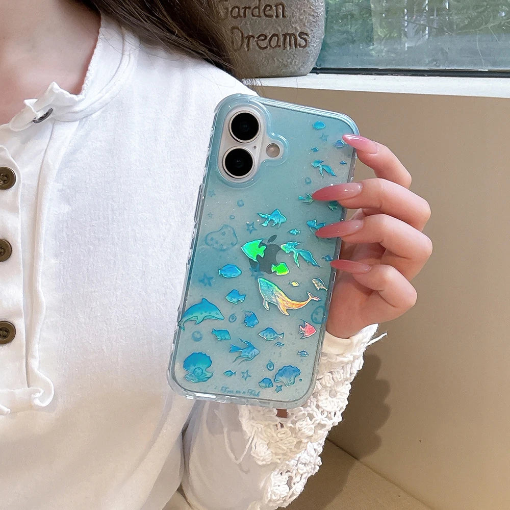 Ocean Charm Clear Case