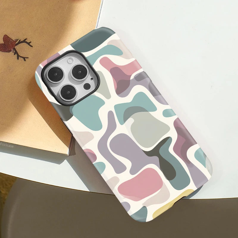 IPHONE Soft Camo Pastel Case