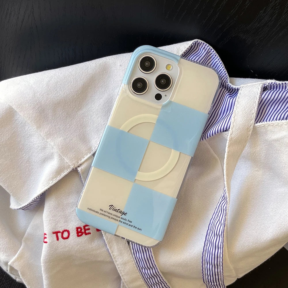 Minimal Block Stripe Case - MagSAFE