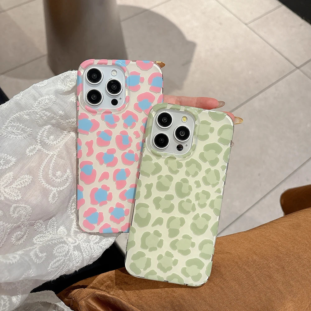 Pastel Leopard Case