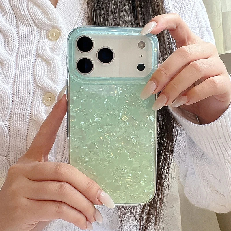 Red Glitter Fade Case For iPhone 17 Pro Max 16 15 14 13