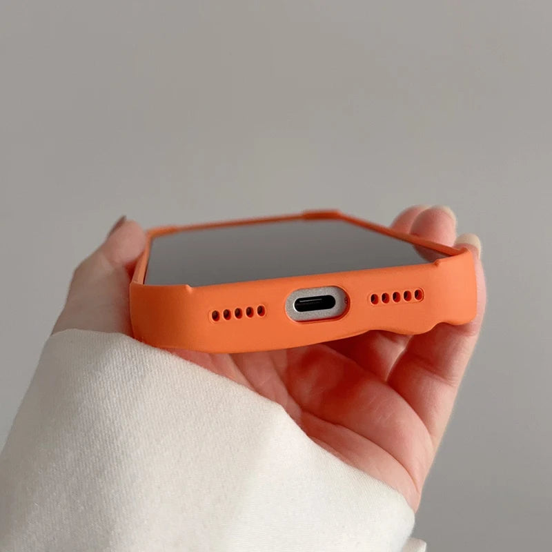 Soft Silicone Orange Case